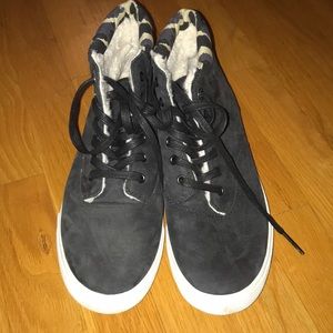 Fur lined BucketFeet mid top sneaker